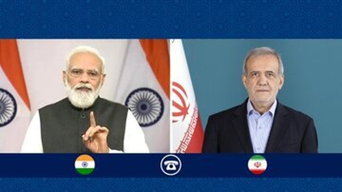 اعلام همبستگی وهمدردی رئیس جمهور کشورمان در پی حادثه تروریستی در پهلگام هند با رئیس جمهور این کشور