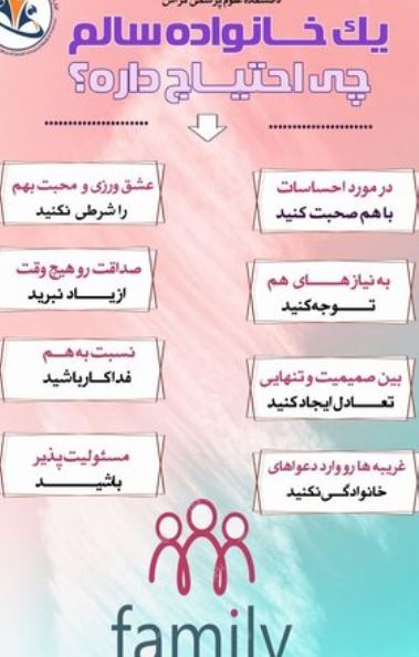 مواردی که یک خانواده را «سالم» می‌سازد را بدانید