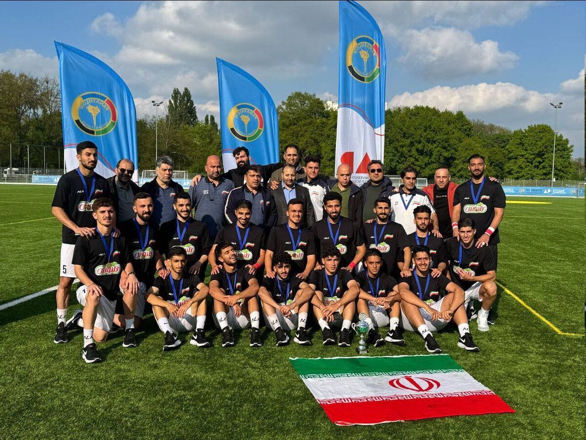 تیم فوتبال منتخب ایران قهرمان مسابقات ورزش بین دانشگاهی شد