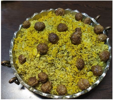 دستور پخت باقالی پلو با خوراک کوفته قلقلی مخصوص خانم‌های کدبانو