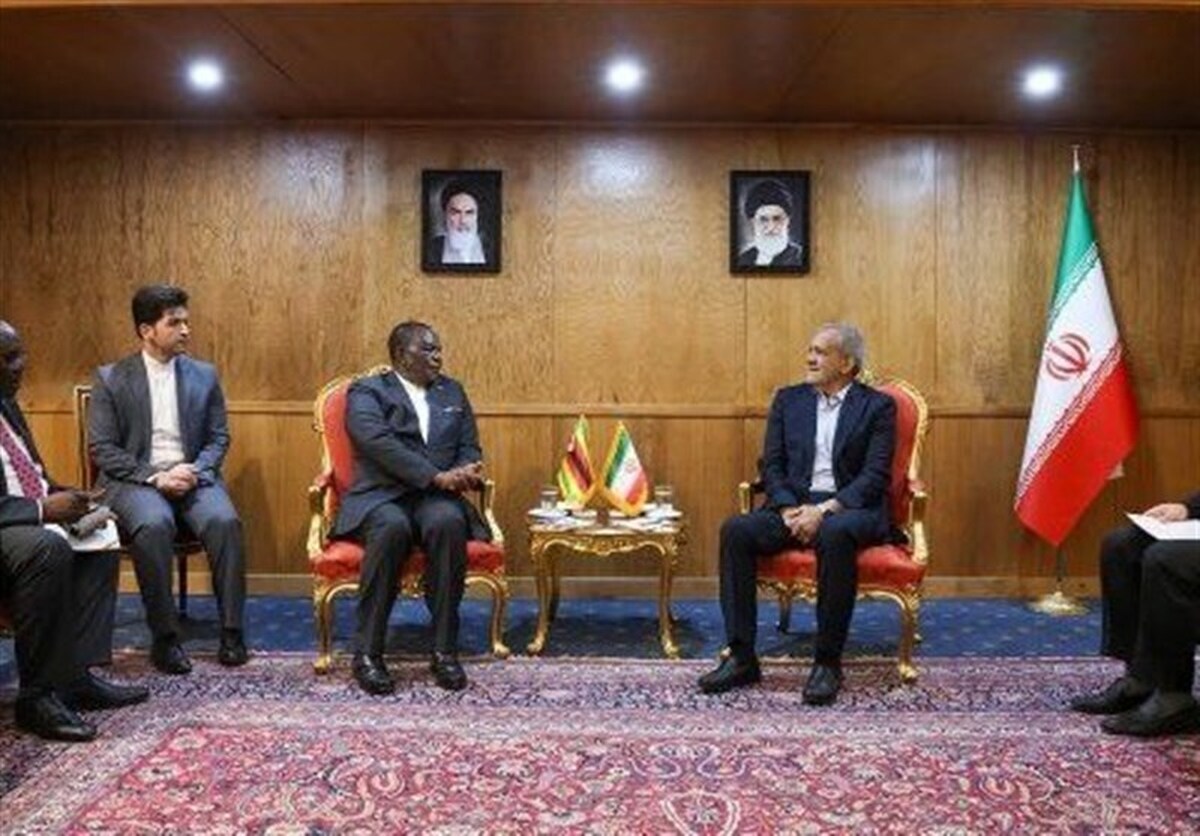 پزشکیان: بستر مناسبی برای ارتقا همکاری با زیمبابوه وجود دارد