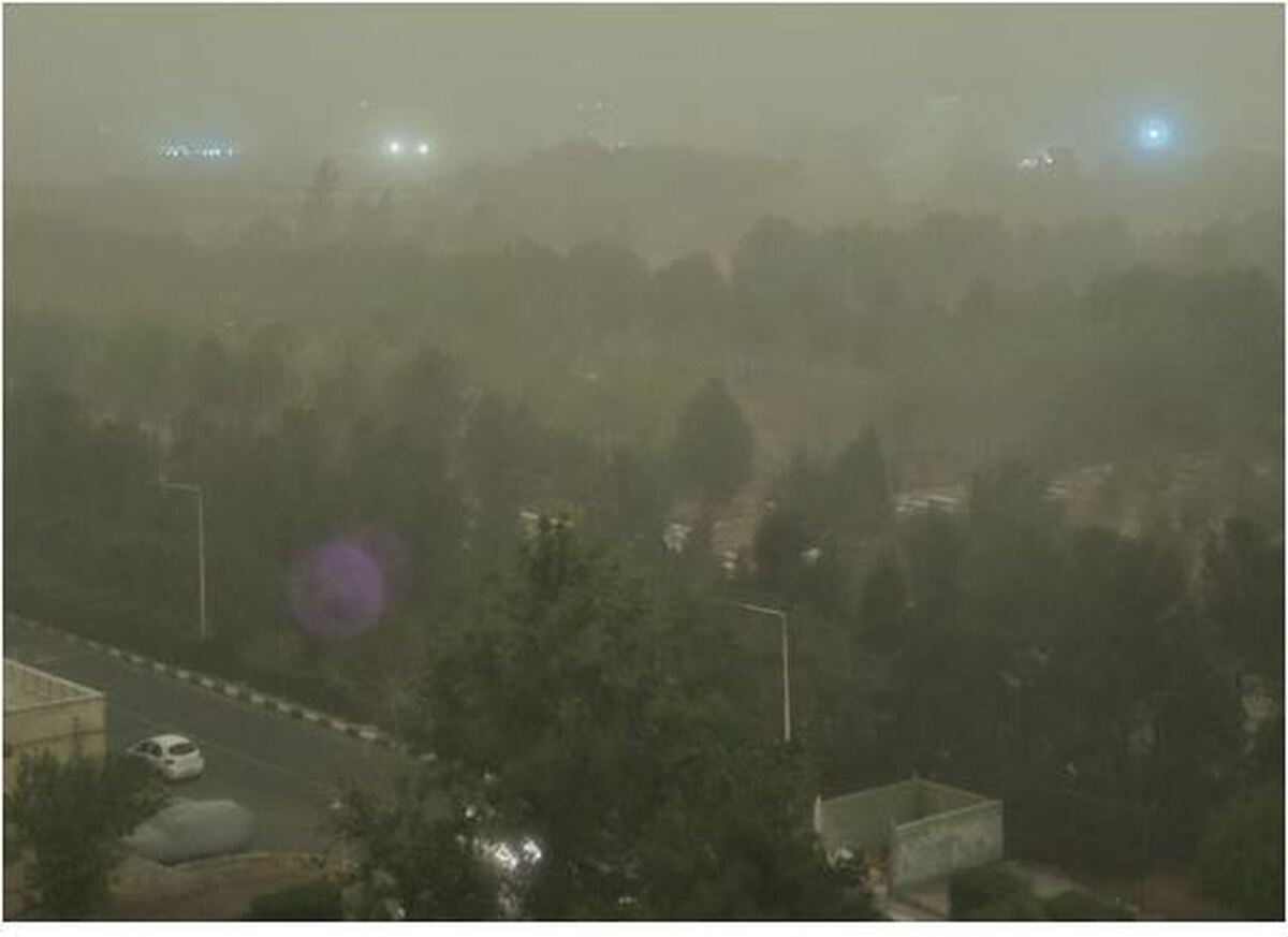 سرعت طوفان حادثه ساز تهران چقدر بود؟