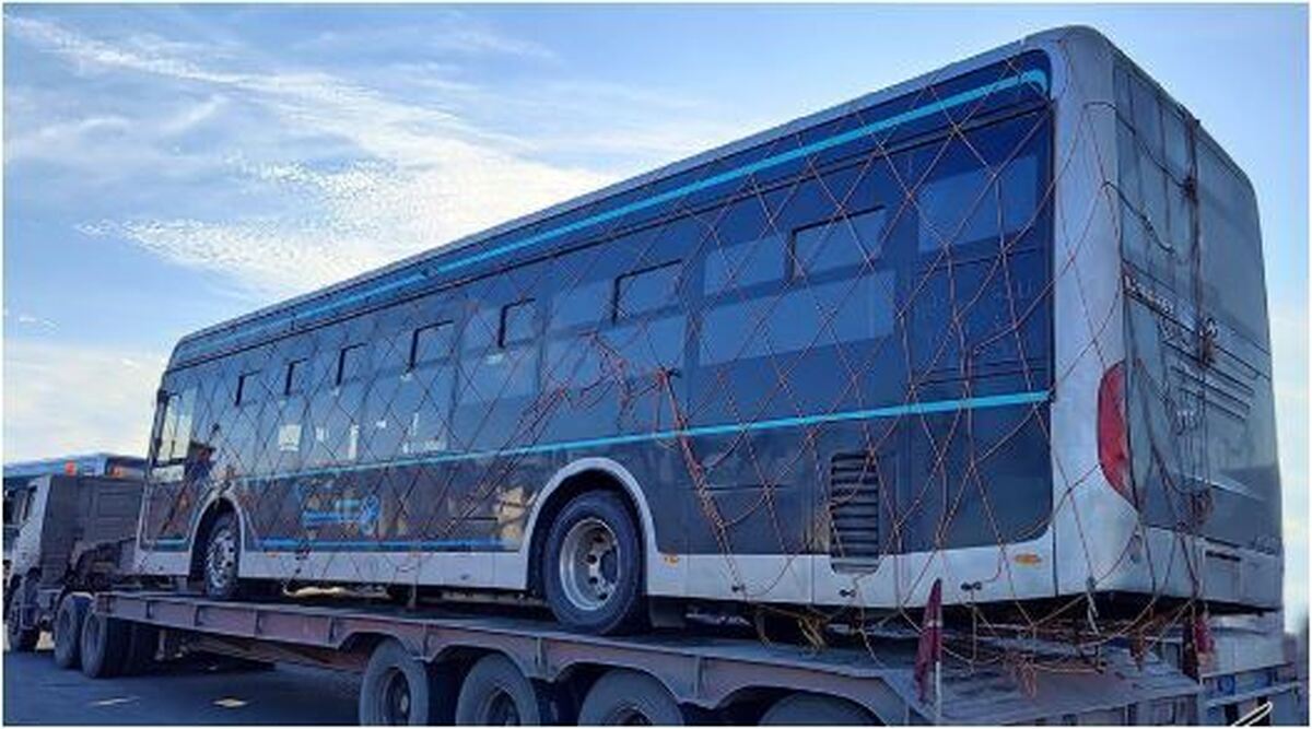 وضعیت اتوبوس‌های برقی تهران بعد از حادثه تلخ بندرعباس