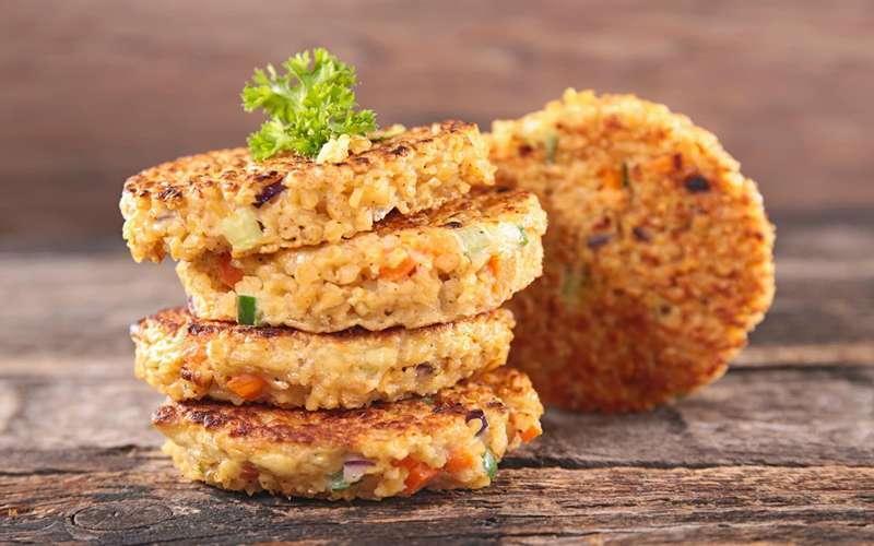 برگر گیاهی یک غذای ویژه برای افراد گیاهخوار