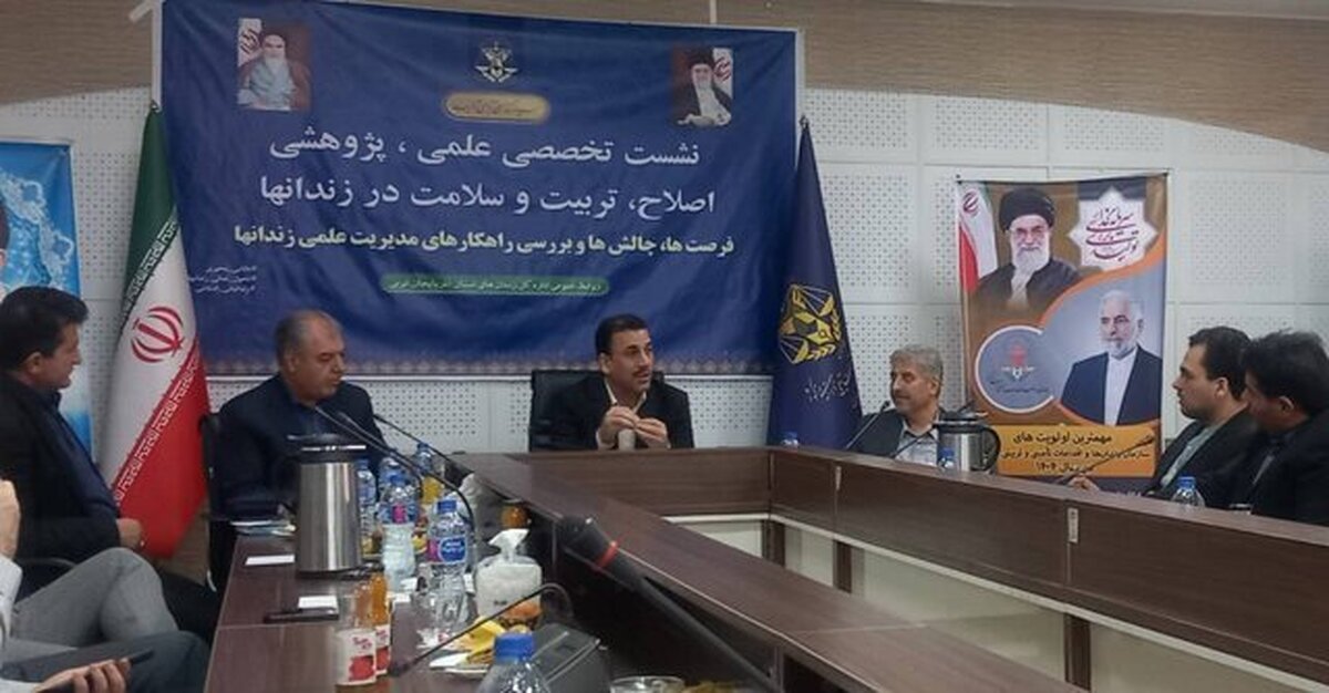 ارائه سالانه ۲ میلیون نفر ساعت آموزش مهارتی به زندانیان کشور