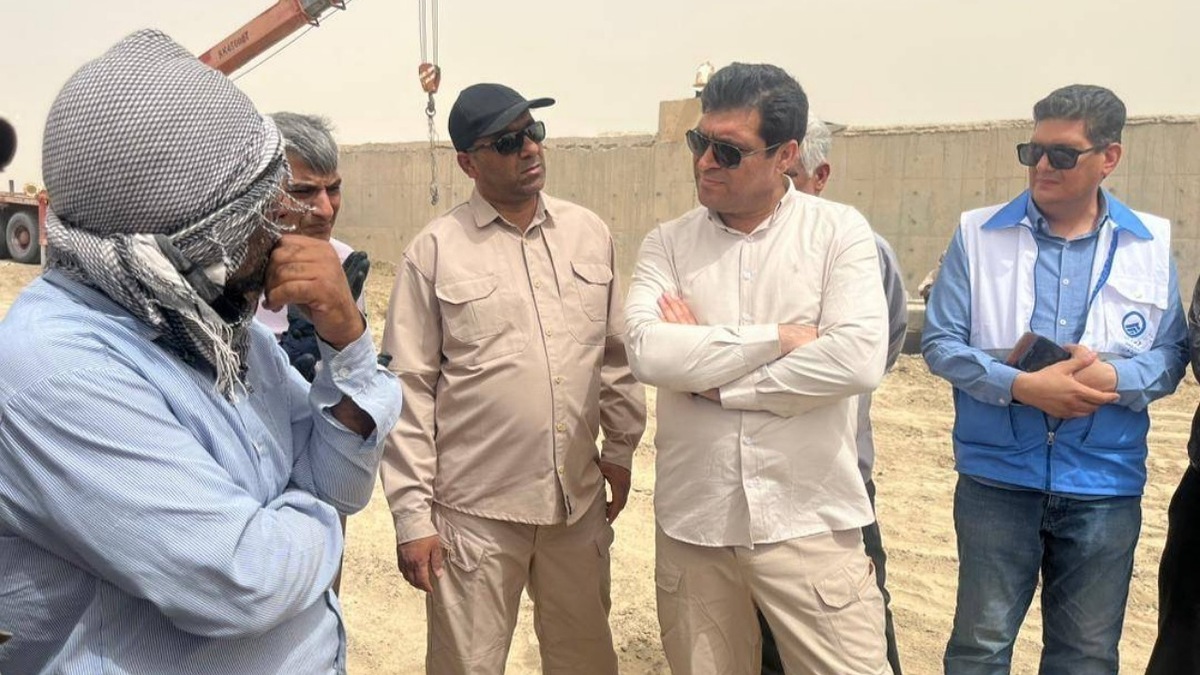کنترل روند راه‌اندازی ایستگاه پمپاژ آب در هیرمند