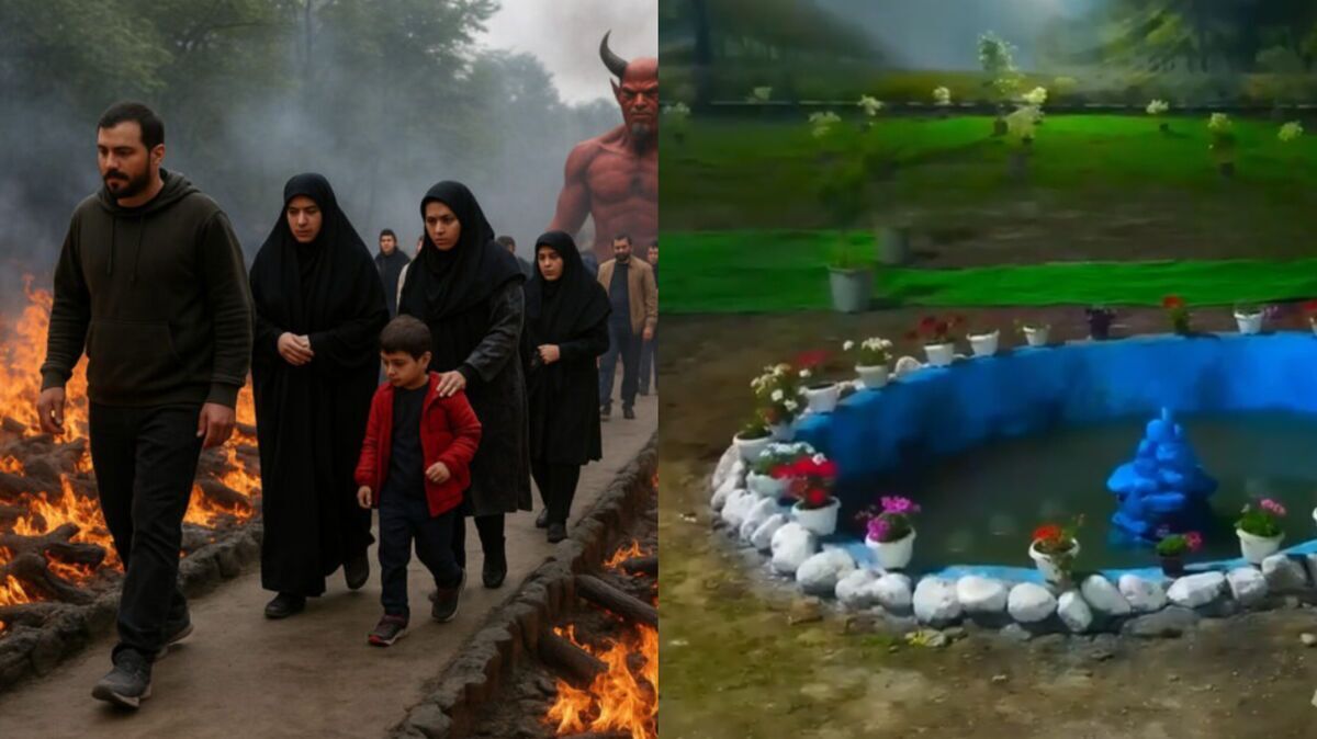 بهشت و جهنم در شمال داغ شد!