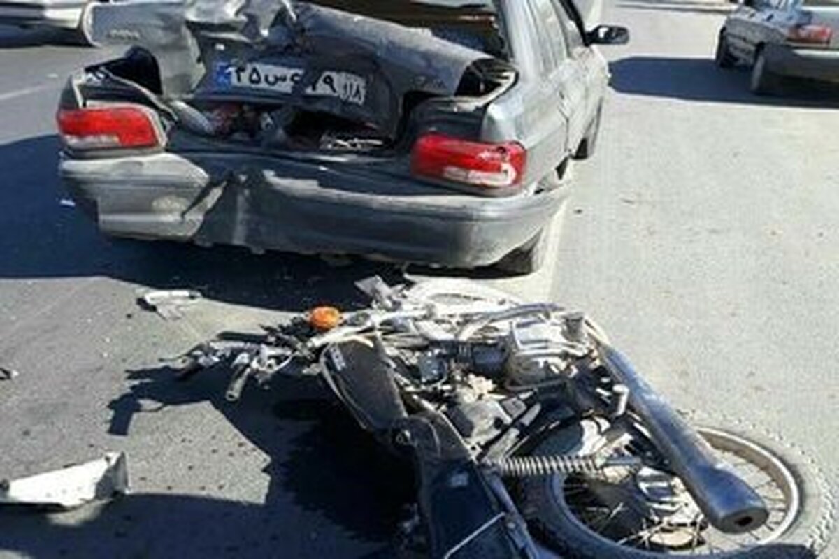 ۵۷ درصد از تصادفات منجر به فوت موتورسواران در بزرگراه ها اتفاق می افتد