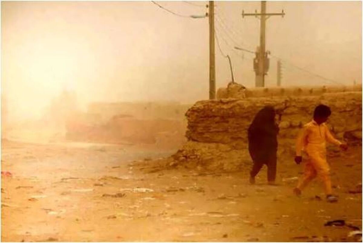 وقوع طوفان گرد و خاک در سیستان تلفات داد