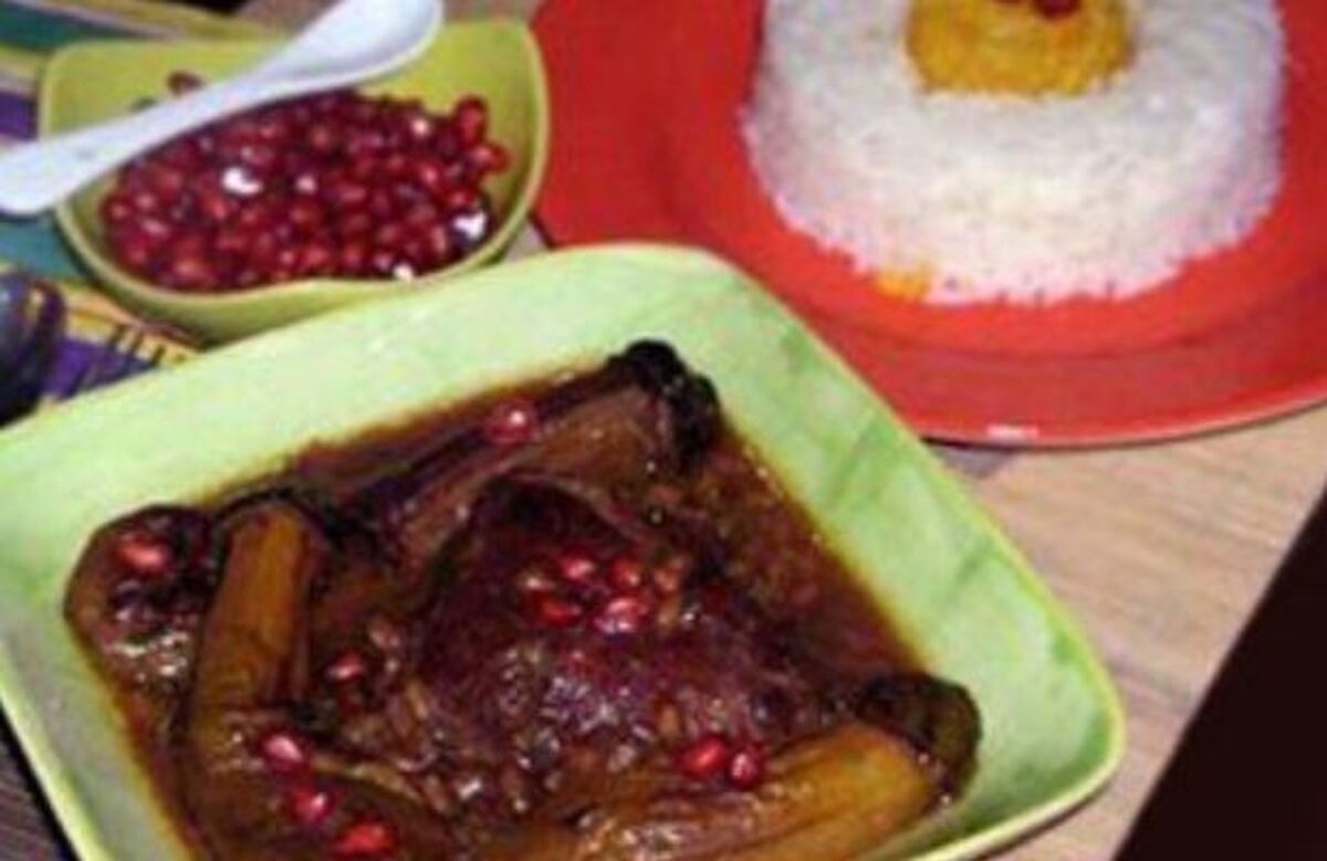 مسما انار و بادمجان مخصوص افرادی که غذای ترش دوست دارند