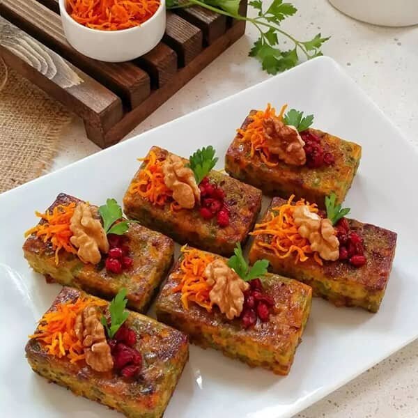 کوکوی لوبیا سبز هفت پیکر تبریز یک ایده جذاب برای وقتی نمی‌دونید چی درست کنید!