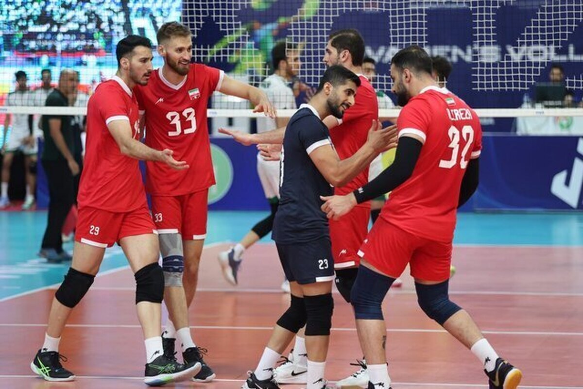 تیم والیبال ایران قهرمان لیگ ملت‌های آسیای میانه شد