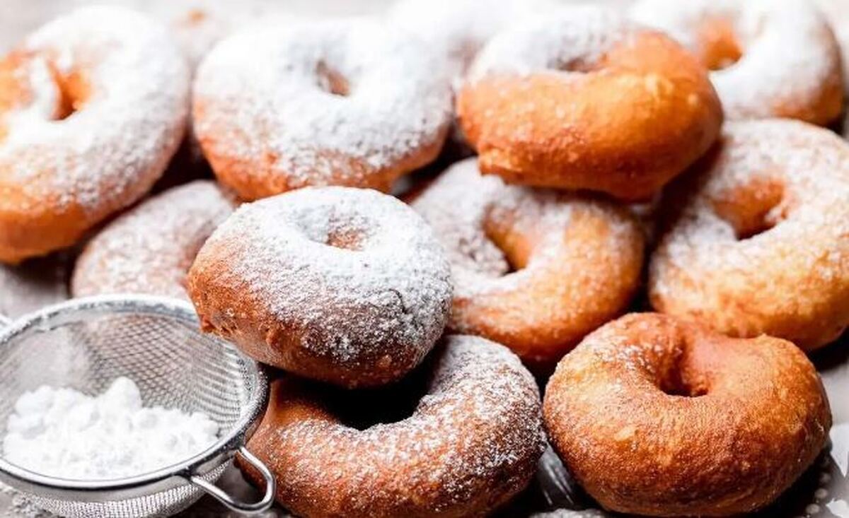 مرحله به مرحله طرز تهیه دونات روسی در منزل/از دست ندهید!