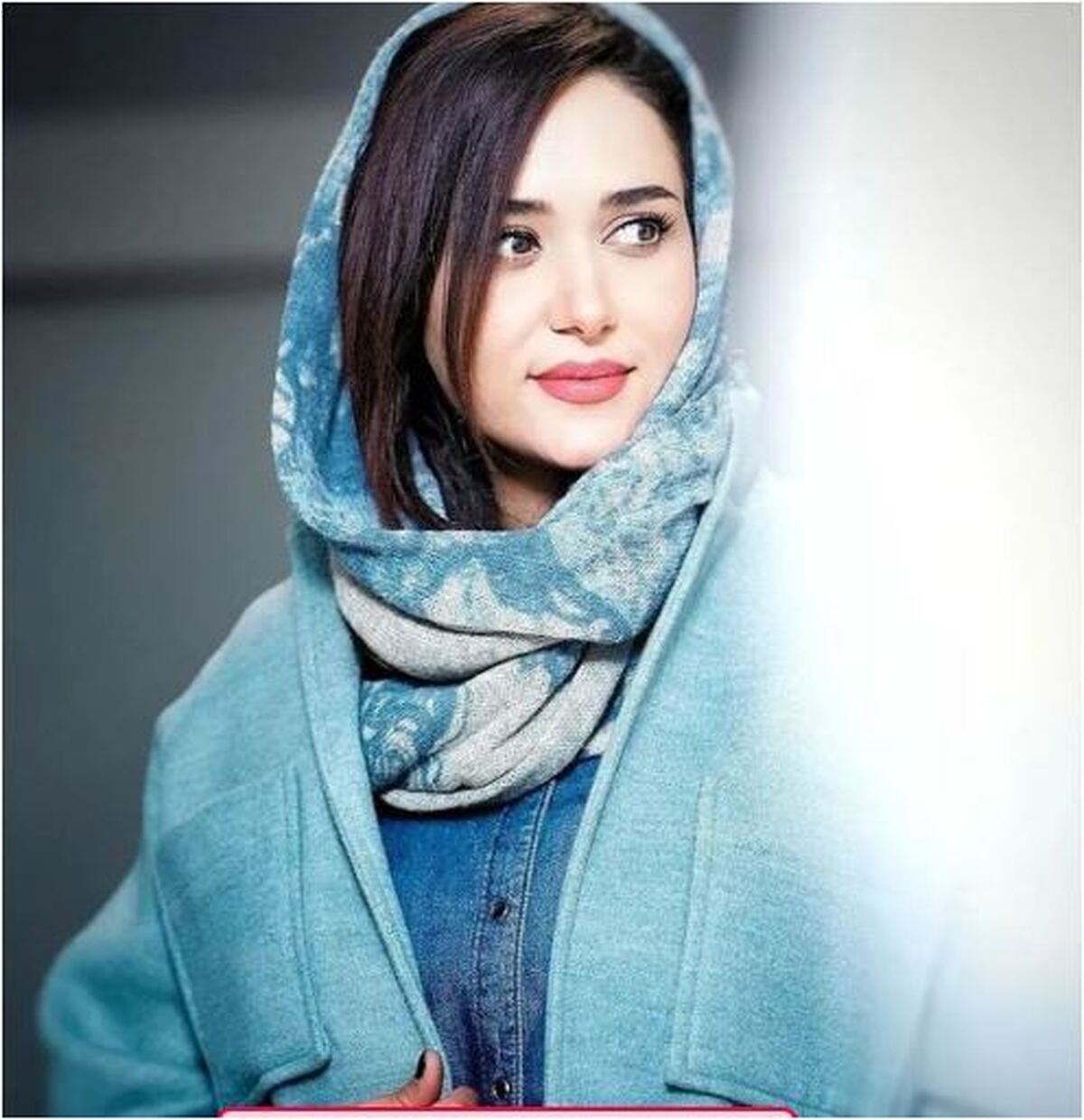 نگاه سنتی هنرمند ایرانی از چهره پریناز ایزدیار+عکس