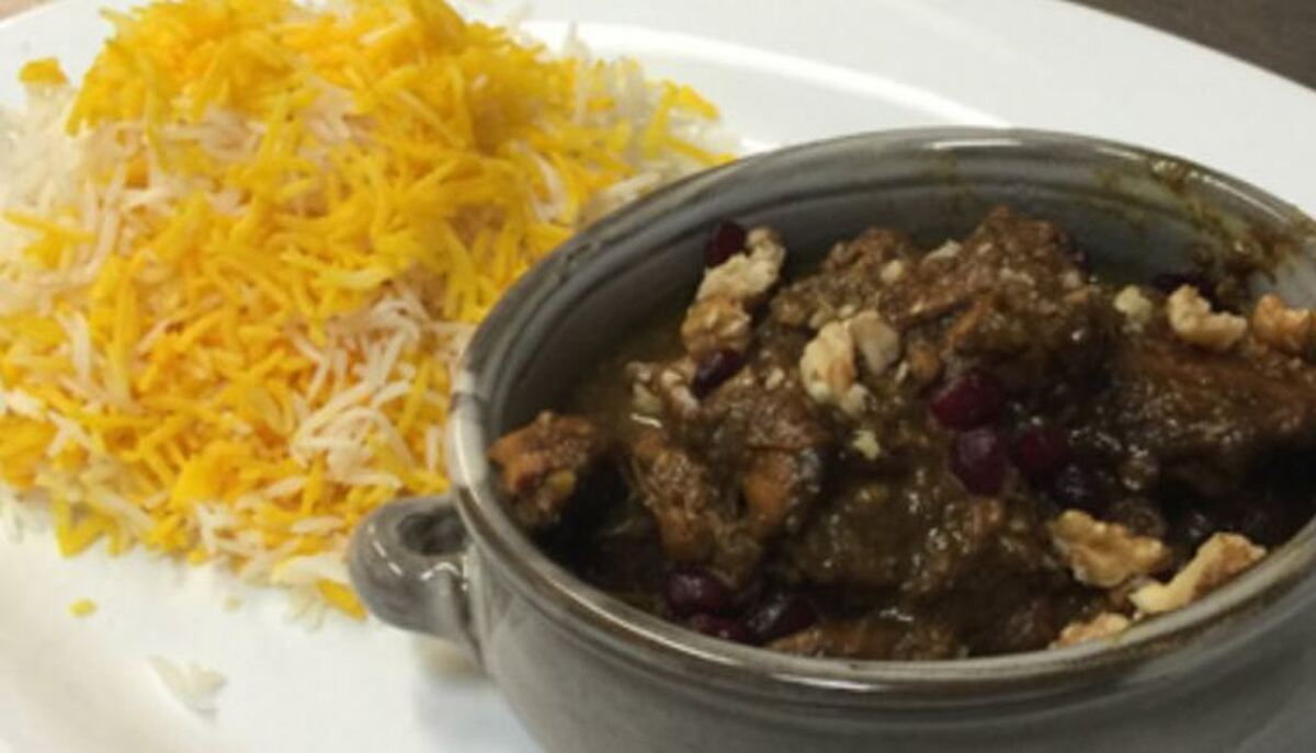 فسنجان میگو غذایی سودمند برای سلامت قلب