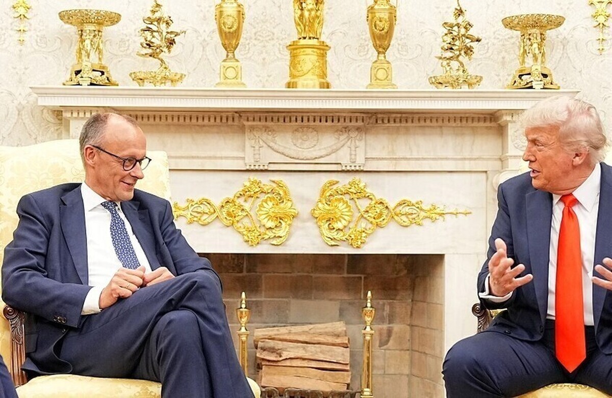 روزنامه: مرتز در دیدار با ترامپ «مثل یک داماد» بود