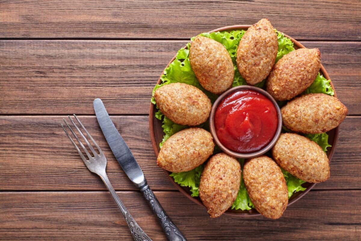 طرز تهیه کُبه برنج عربی با یک حالت کریسپی جذاب