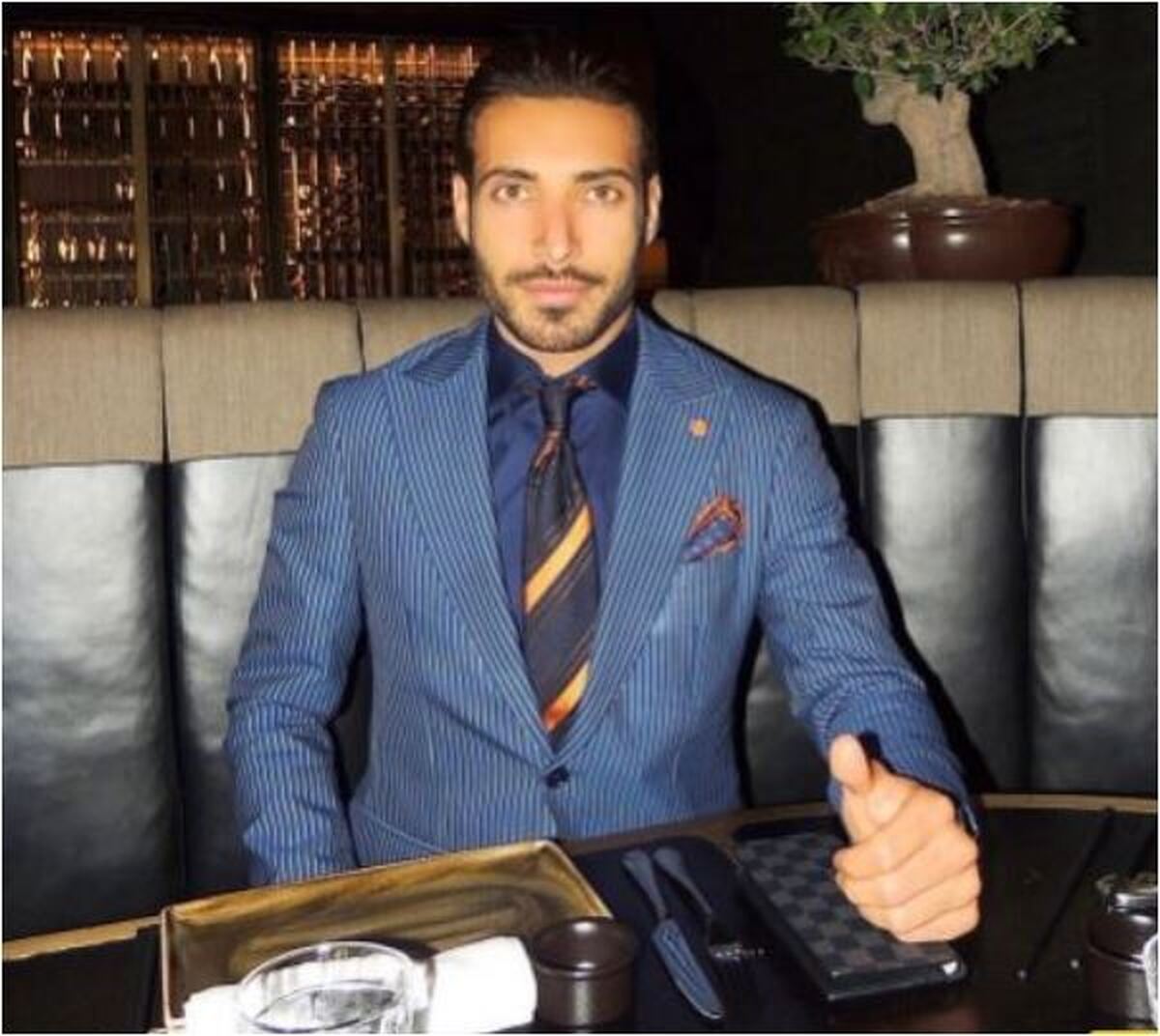 تصویر جا مانده از جشن عروسی شجاع خلیل زاده/استایل جناب فوتبالیست چگونه است؟