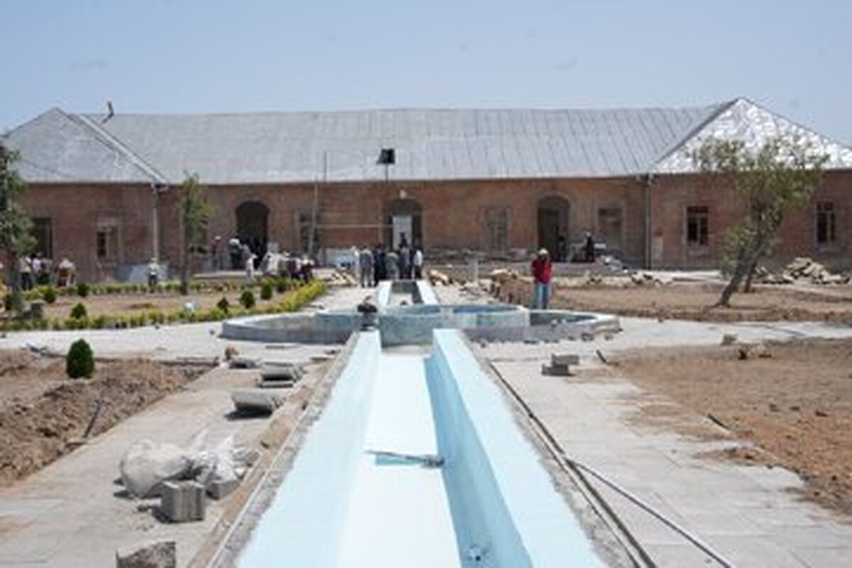 مراحل پایانی مرمت عمارت تاریخی خورشید ارومیه