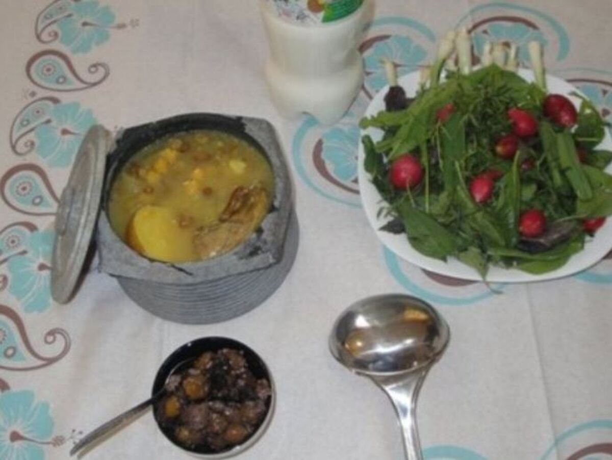 طرز پخت آبگوشت کرمانشاهی برای ناهار