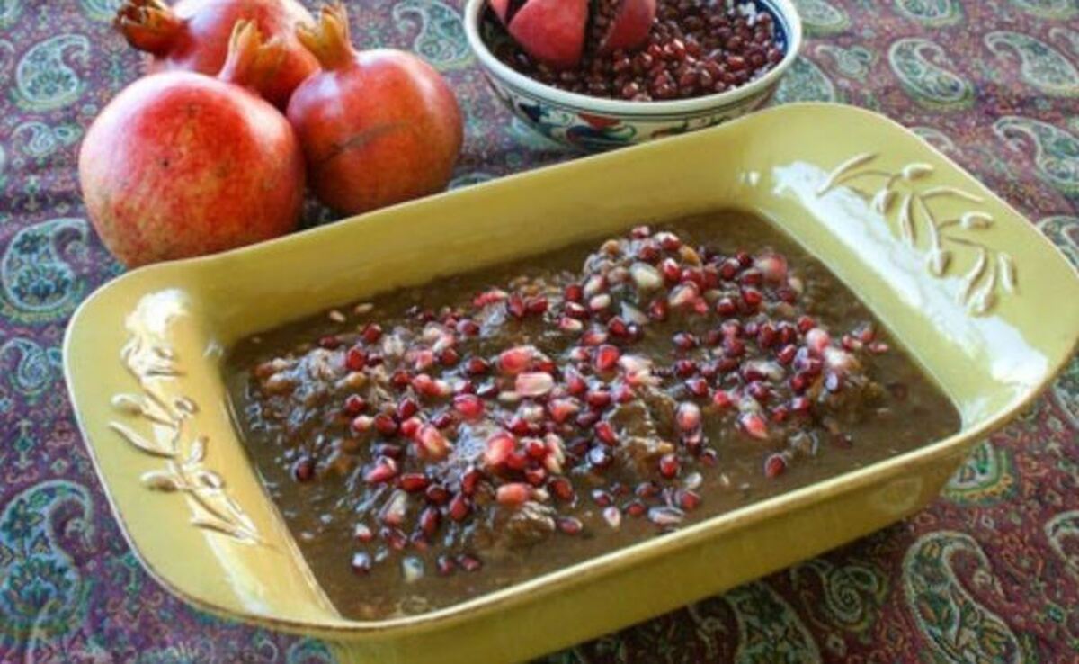 رسپی پخت خورش سیر و انار مازندران را از دست ندهید