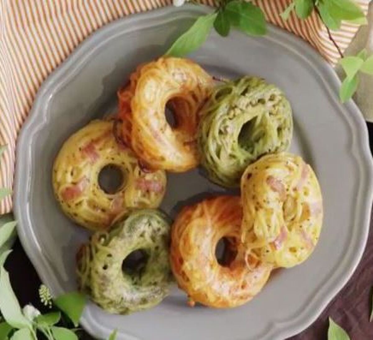 دونات پاستا یه ترکیب خفن برای عصرانه