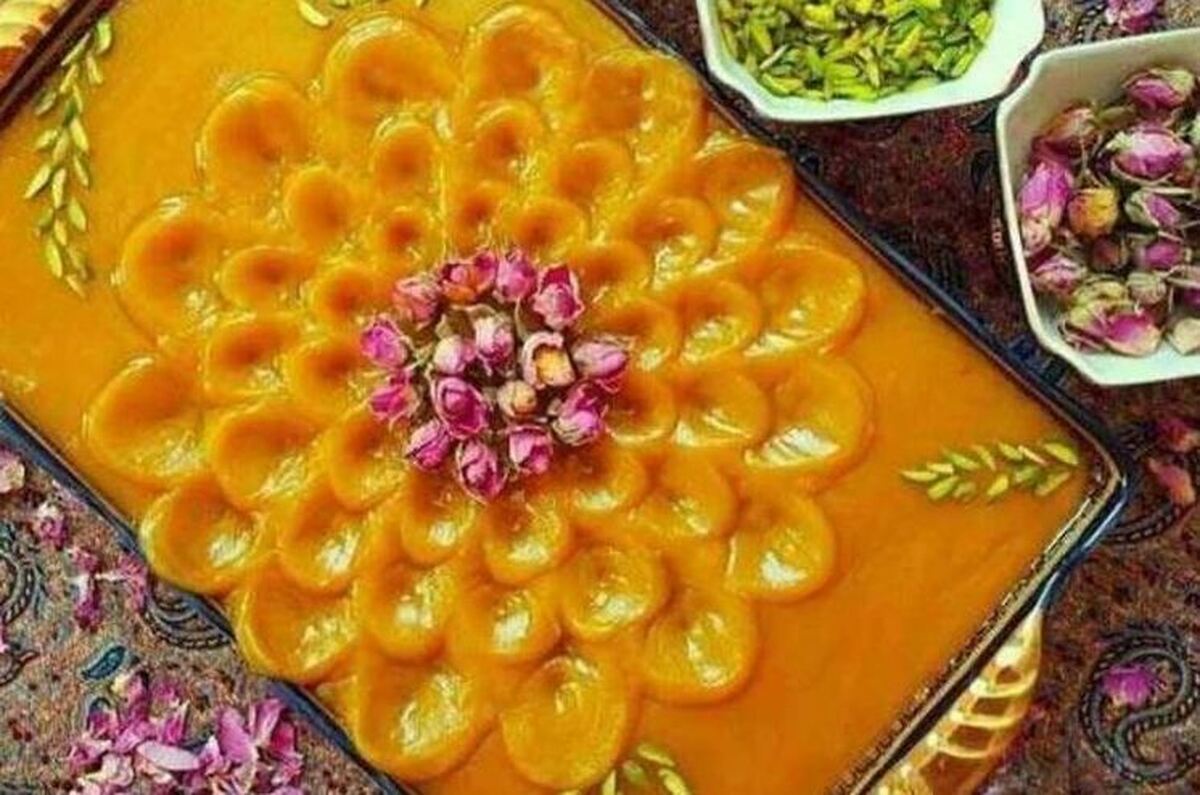 حلوا شیری زعفرانی یک دسر محبوب برای ماه مبارک رمضان