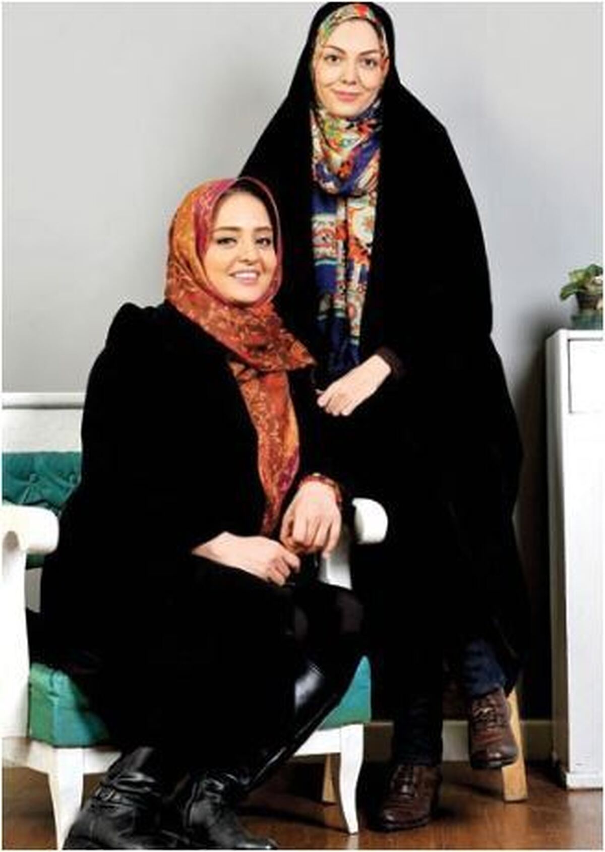 خاطره بازی جگرسوز نرگس محمدی به یاد دونفره‌های تکرار نشدنی اش با آزاده نامداری+عکس