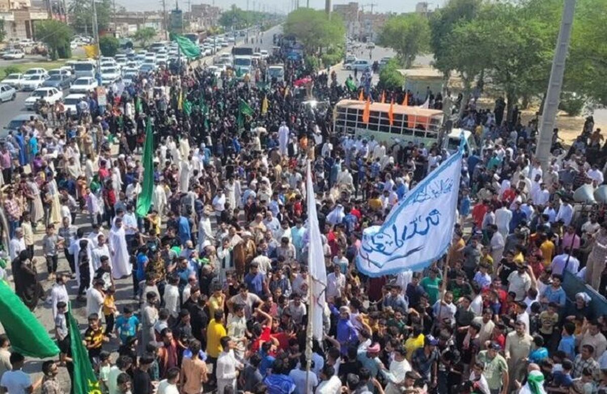 مردم شهرستان کارون در جشن عید غدیر حمله رژیم صهیونیستی را محکوم کردند