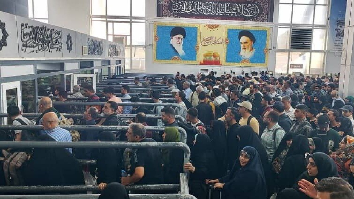 تردد ۲۰ هزار زائر از مرز مهران در ۲۴ ساعت گذشته