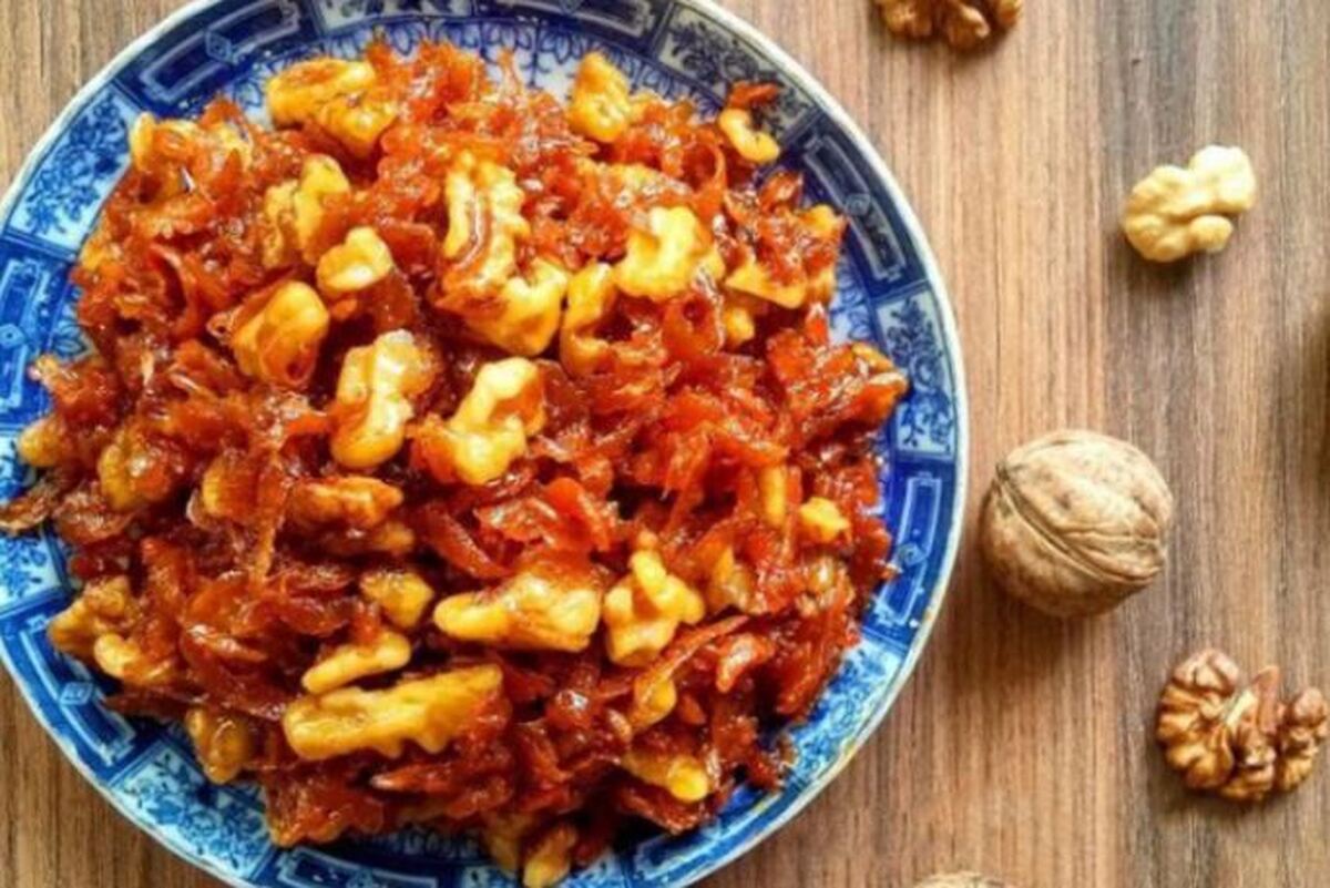 دستور پخت حلوا هویج ارومیه برای عصرانه