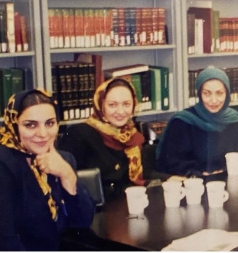 شکل و شمایل دیدنی نیکی کریمی در آمریکا؛ سال ۱۳۷۵