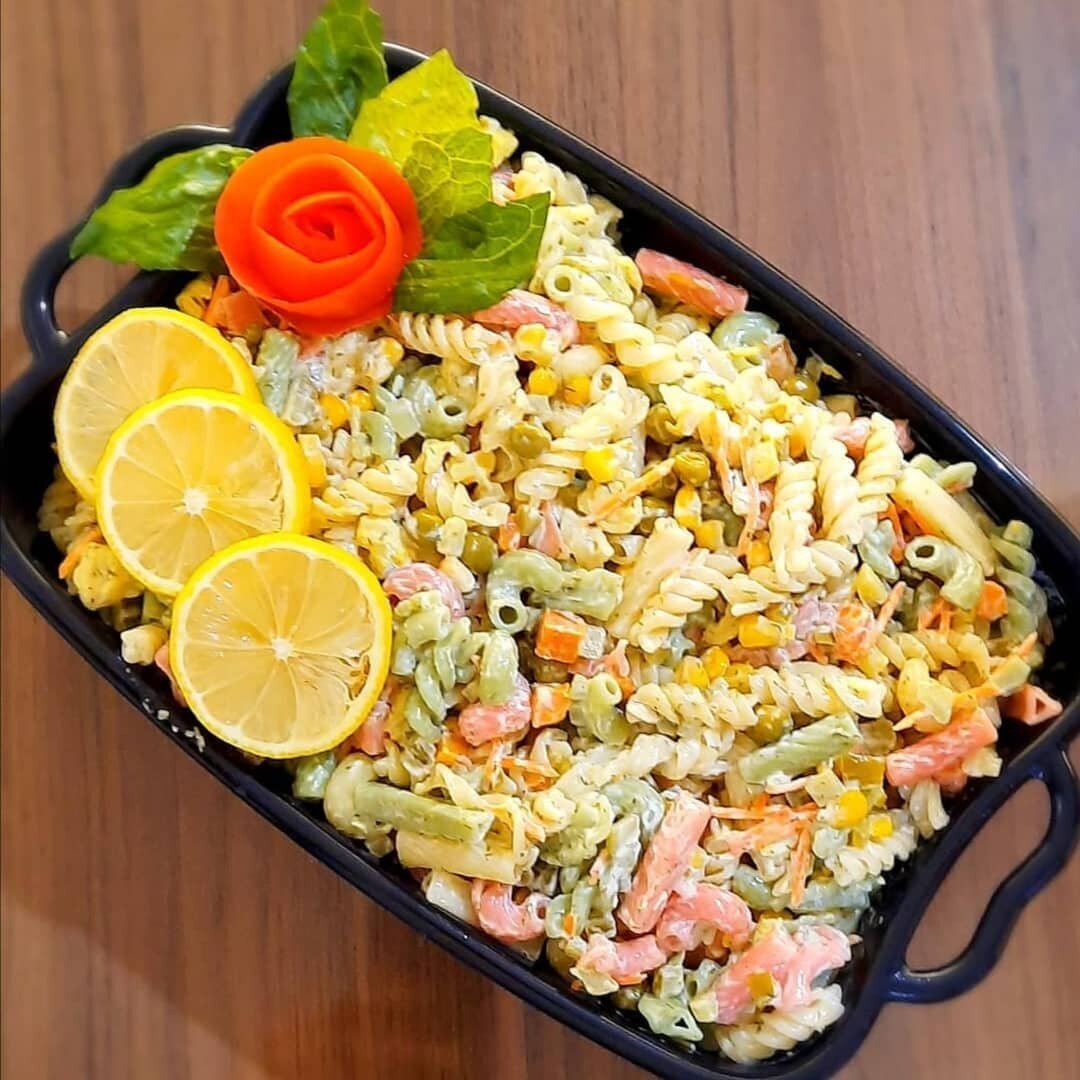 سالاد ماکارونی؛ یک غذای فوری و محبوب بین کودکان