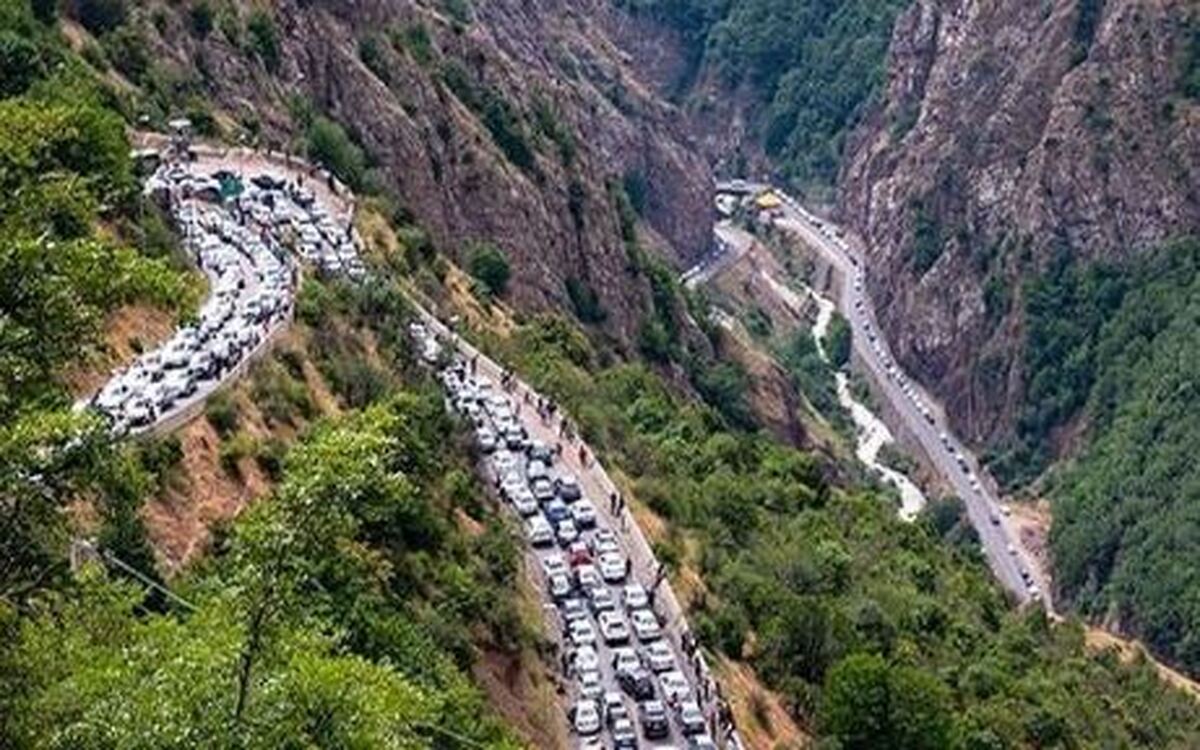 وضعیت ترافیکی شدید در محور‌های کندوان و هراز