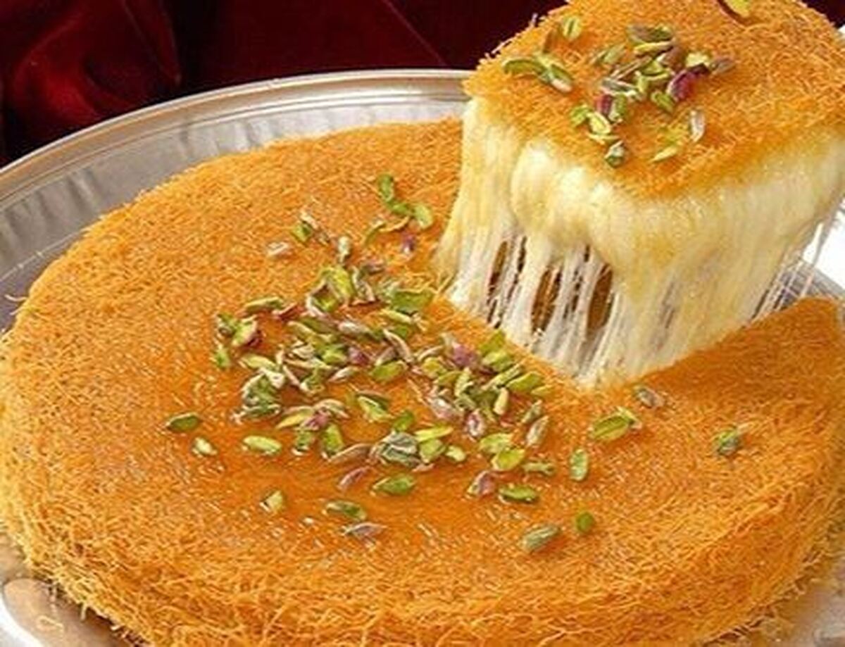 کنافه پنیری به سبک کافه‌های معروف لبنان