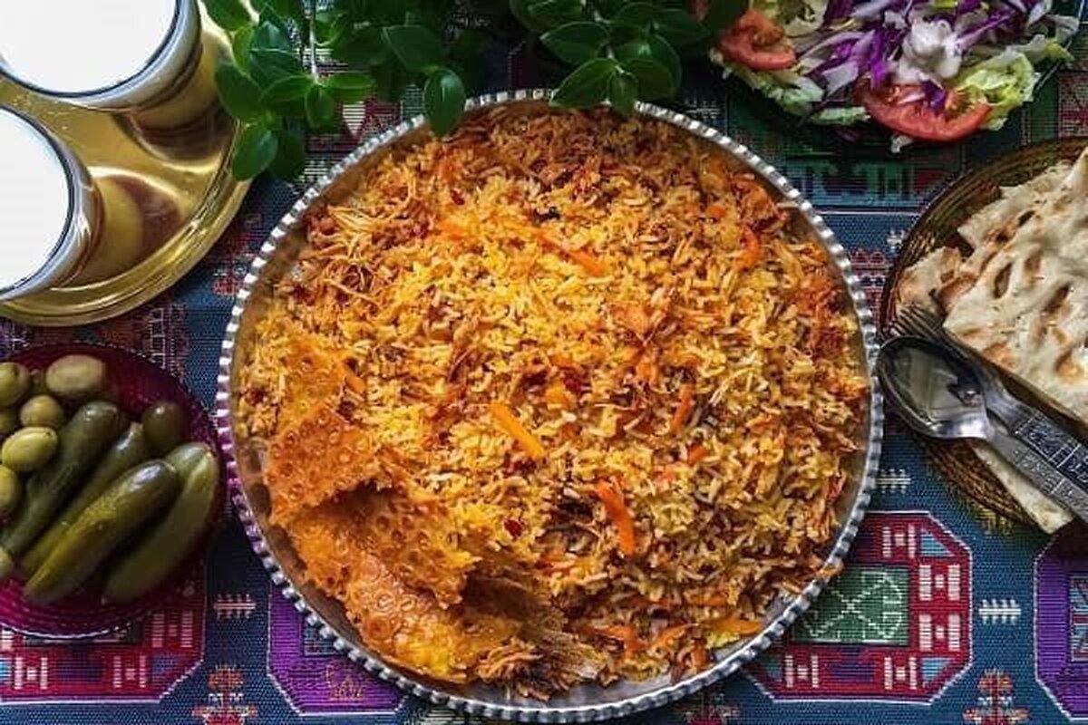 هویج پلو یک غذای رنگی و خوش طعم ویژه مهمانی‌های مهم