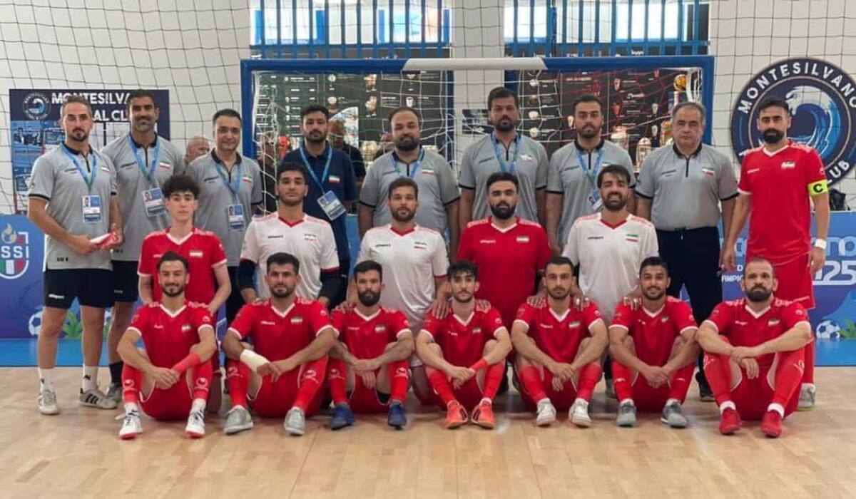 پیروزی قاطع فوتسالیست‌های ناشنوای ایران در مقابل انگلیس