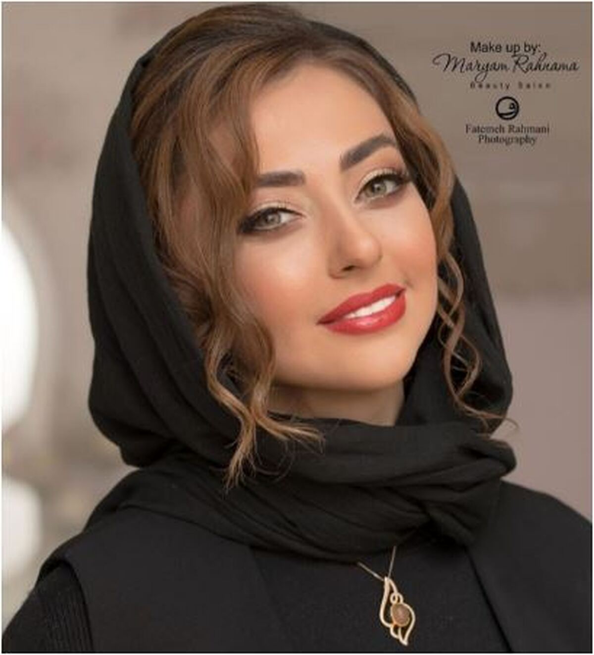 پرتره شجاعانه نفیسه روشن کنار دختر درنده اش! /واقعا ایولا داره!