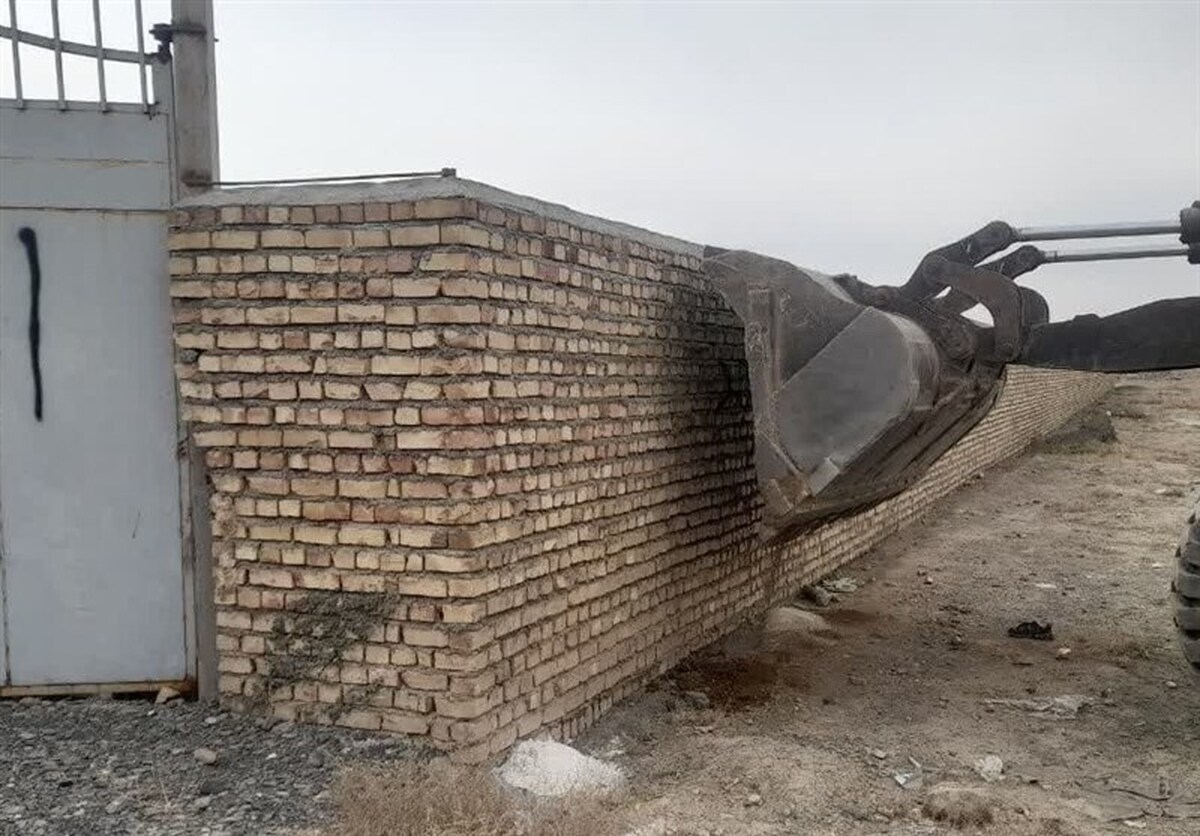 ۷۵ هکتار ساخت‌وساز غیرمجاز در اراضی کشاورزی بوشهر تخریب شد