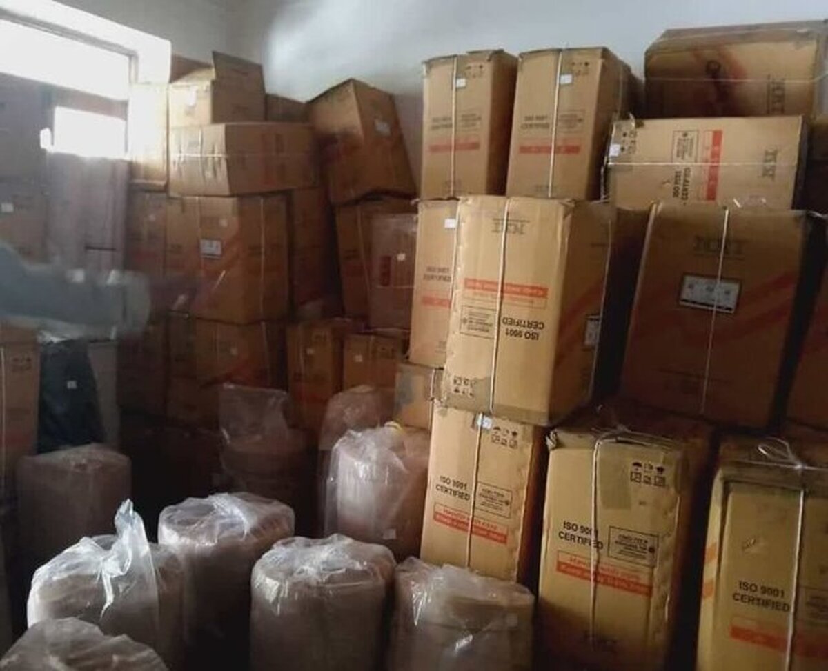 کشف بیش از ۲۳ هزار لوازم یدکی قاچاق در رشت