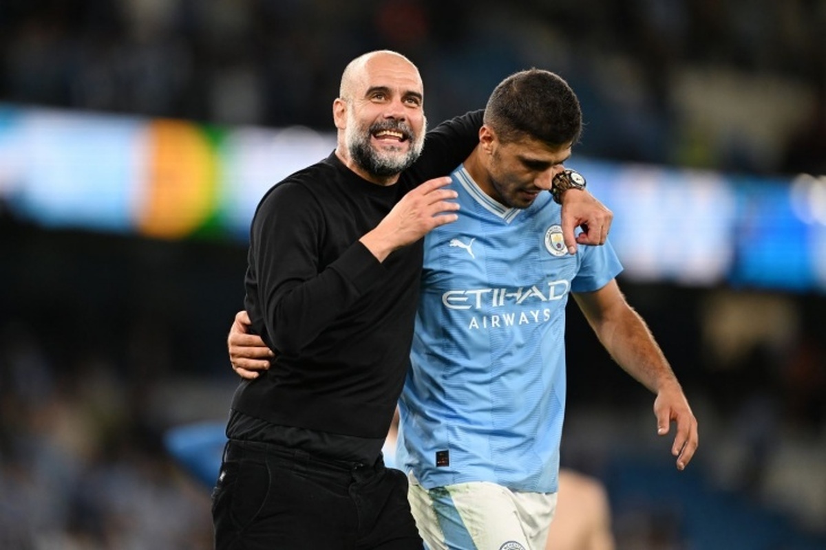 گواردیولا، سرمربی منچسترسیتی: شاید حرفم را باور نکنند، اما امروز روز شادی است