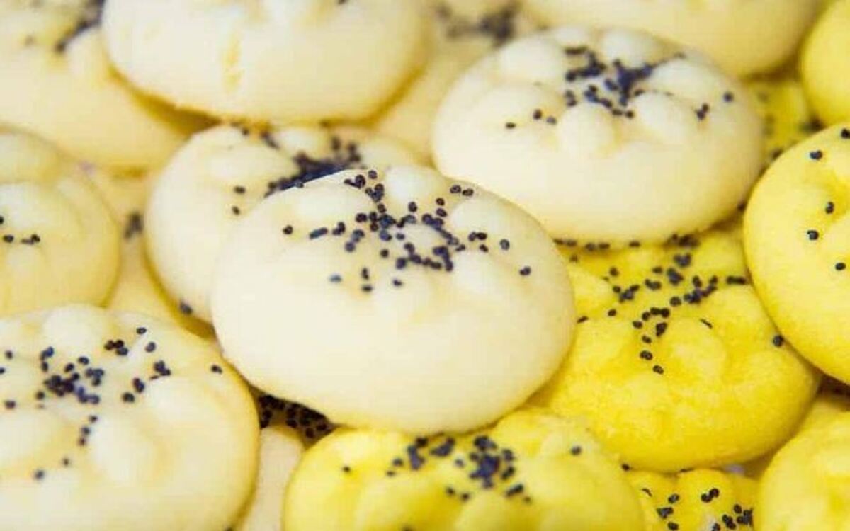 فوت کوزه گری پخت شیرینی نان برنجی نرم و لطیف