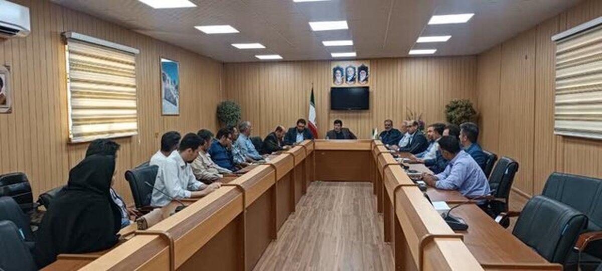 نشست هماهنگی تأمین آب و یخ ایام محرم و اربعین در مهران