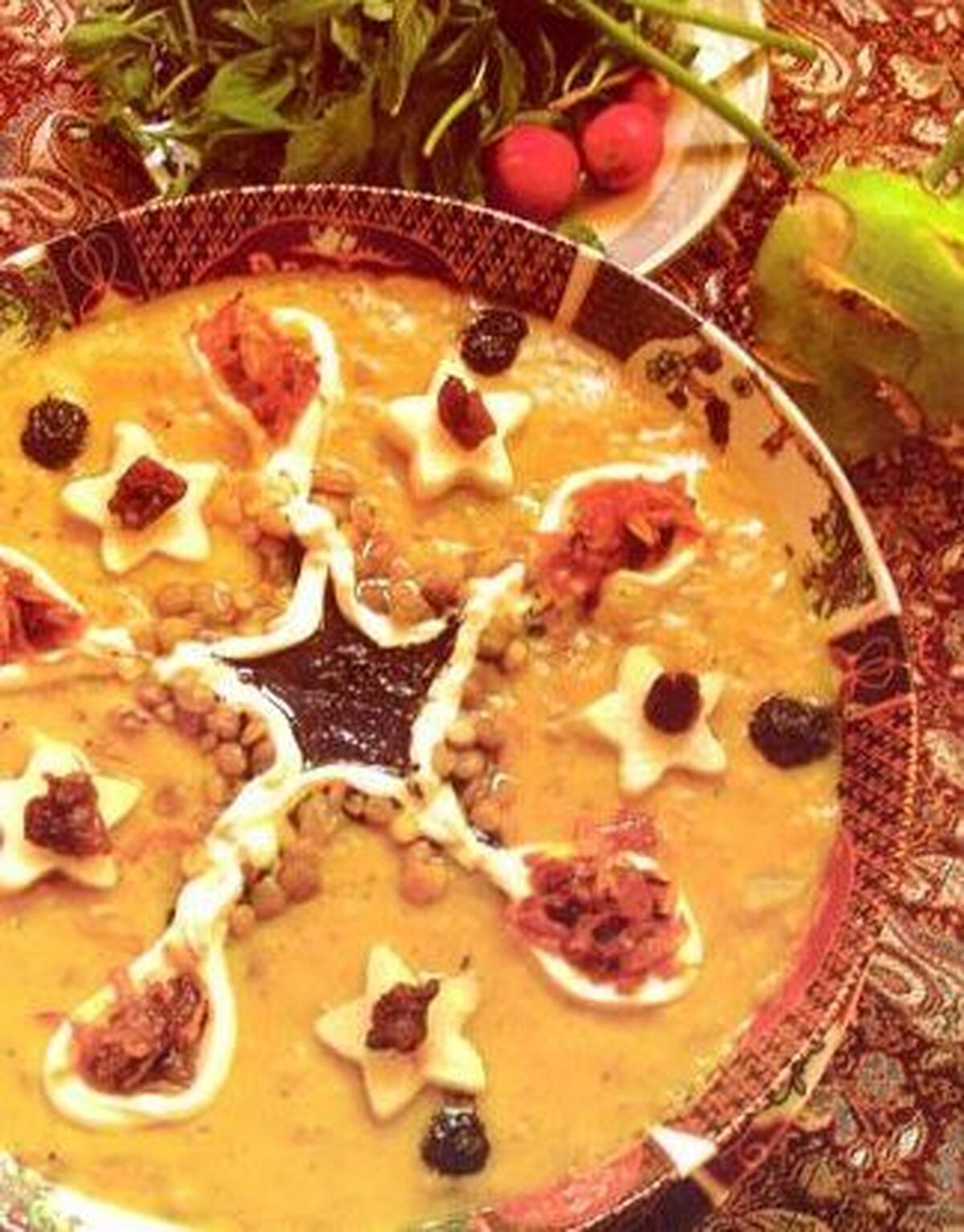 طرز تهیه آش کلم قمری تویسرکانی سرشار از خاصیت و پروتئین