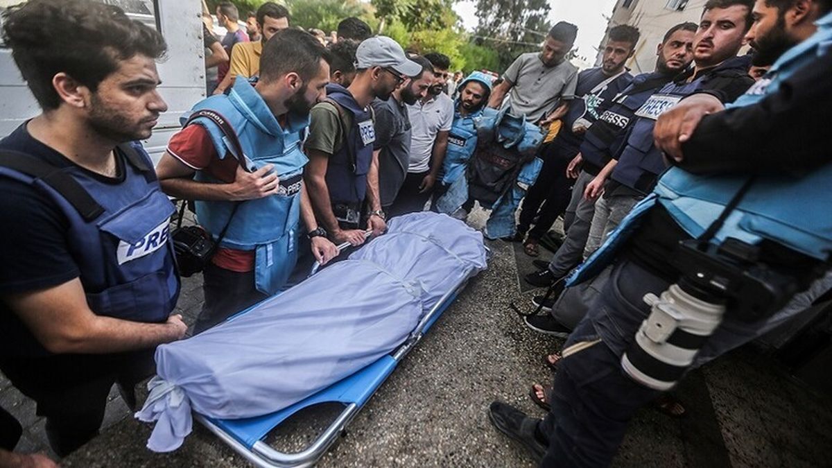 شهادت یک خبرنگار دیگر فلسطینی در غزه؛ شمار شهدای رسانه فلسطینی به ۲۲۱ نفر رسید