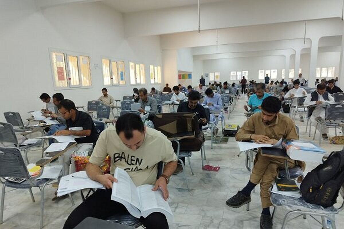 آزمون ورود به حرفه مهندسی ساختمان در سیستان و بلوچستان برگزار شد