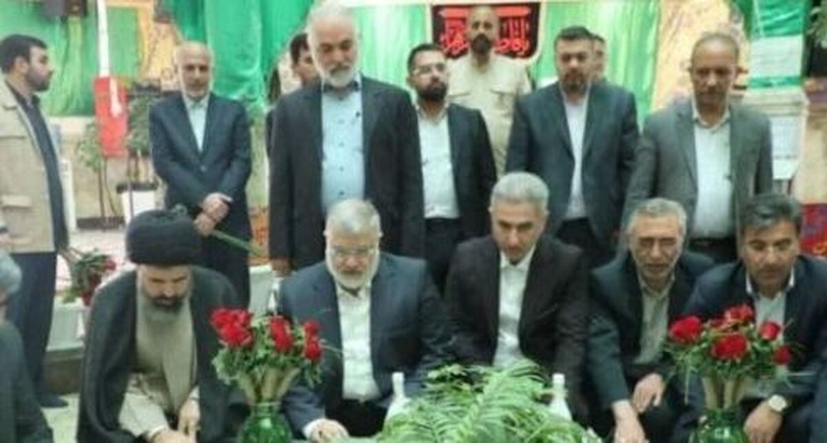 سفر استاندار تهران به پردیس با تجدید میثاق با شهدا آغاز شد