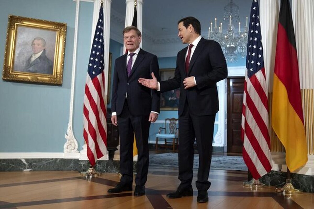 رایزنی وزیران خارجه آمریکا و آلمان درباره برنامه هسته‌ای ایران