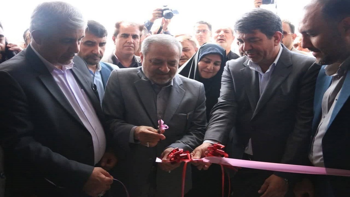 بهره برداری از دبستان ۶ کلاسه سرجاز جیرفت