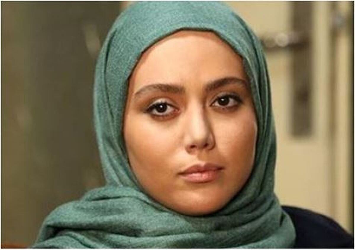 ذوق و سپاس گزاری شادی مختاری بعد از دیدن پرتره آب رنگی اش توسط یک هنرمند خلاق